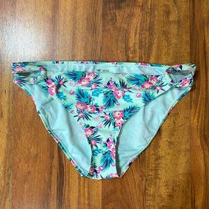 HOT WATER Pink Floral Cheeky Bikini Bottoms XL